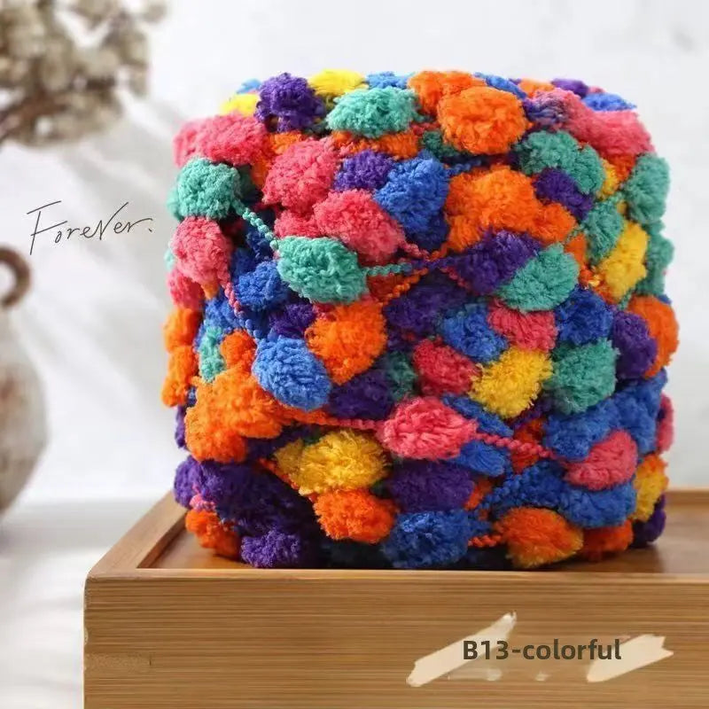 DIY Crochet Wool Ball Yarn