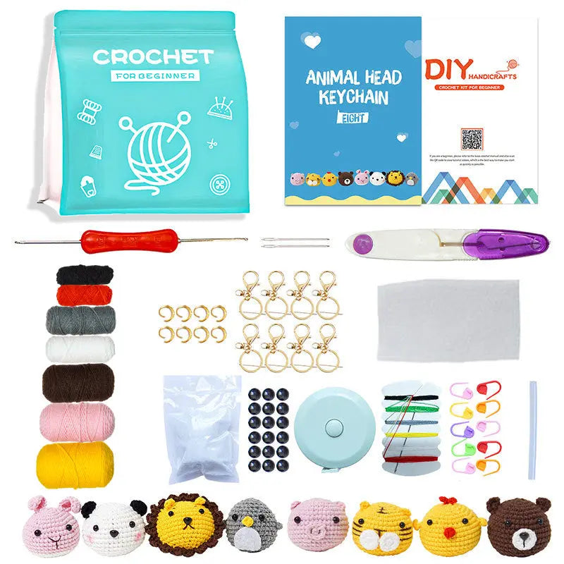 Crochet DIY Kit with English Video Tutorial