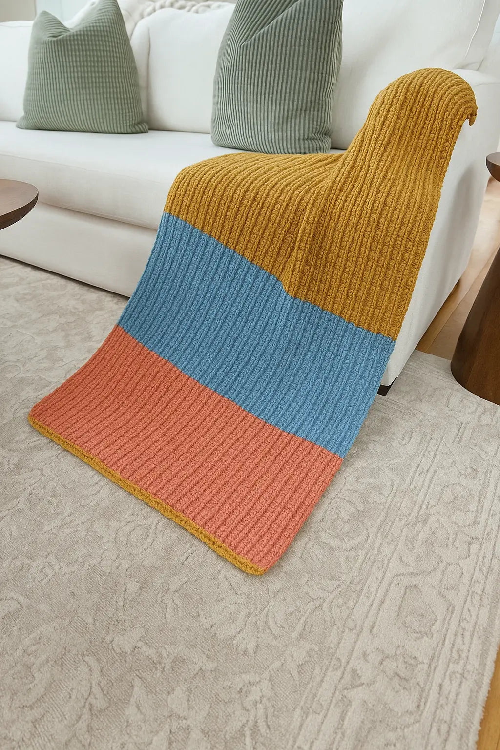 Cozy Puff Stitch Crochet Blanket Pattern – Soft, Textured & Easy to Follow PDF