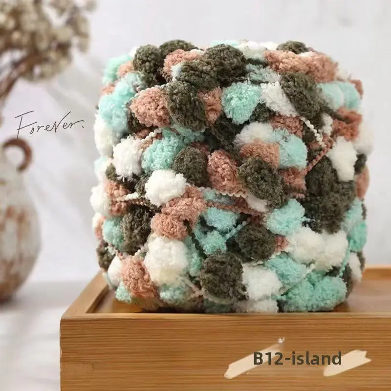 DIY Crochet Wool Ball Yarn