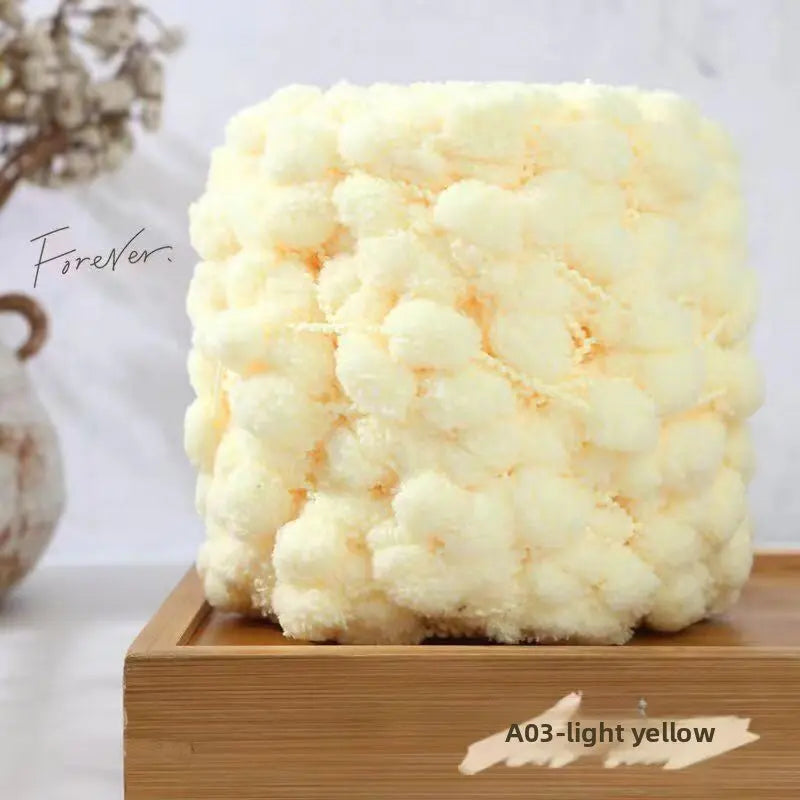DIY Crochet Wool Ball Yarn