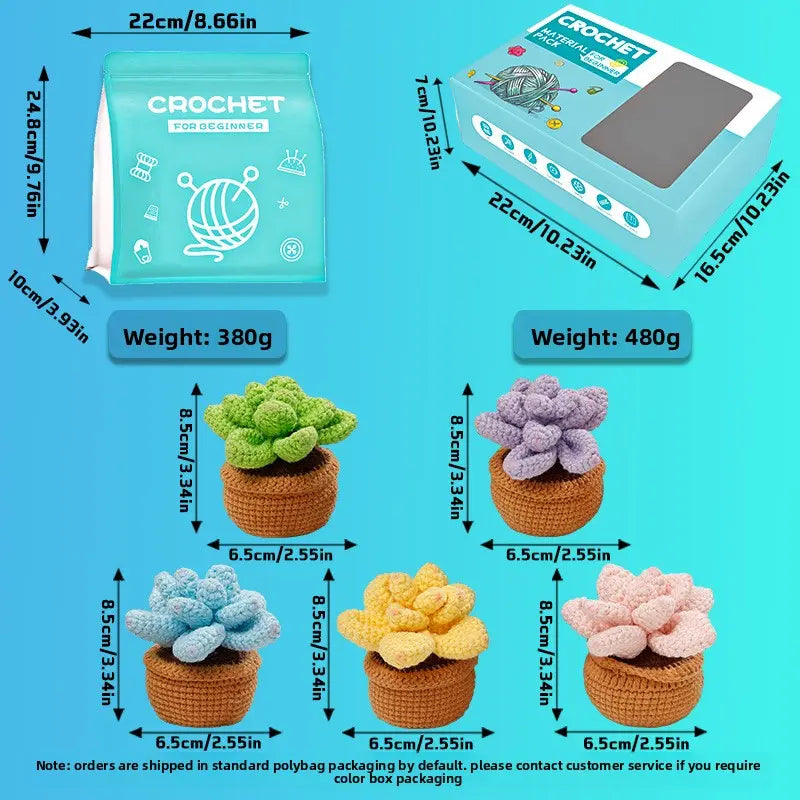 Crochet DIY Kit with English Video Tutorial
