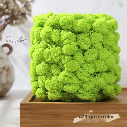 DIY Crochet Wool Ball Yarn