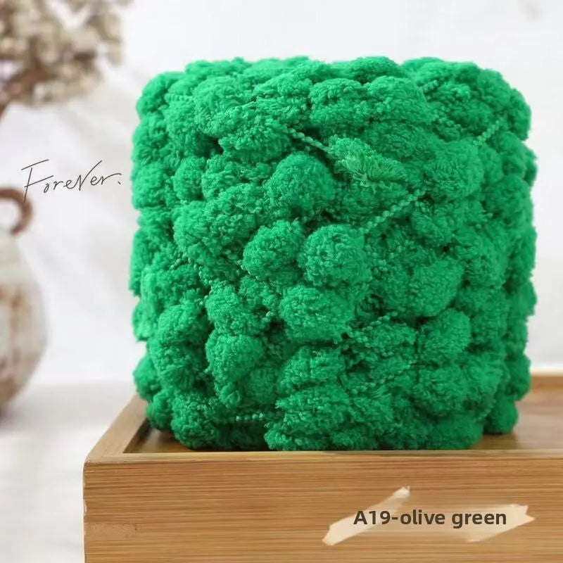 DIY Crochet Wool Ball Yarn