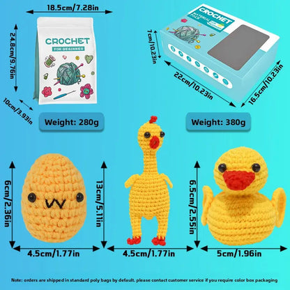 Crochet DIY Kit with English Video Tutorial