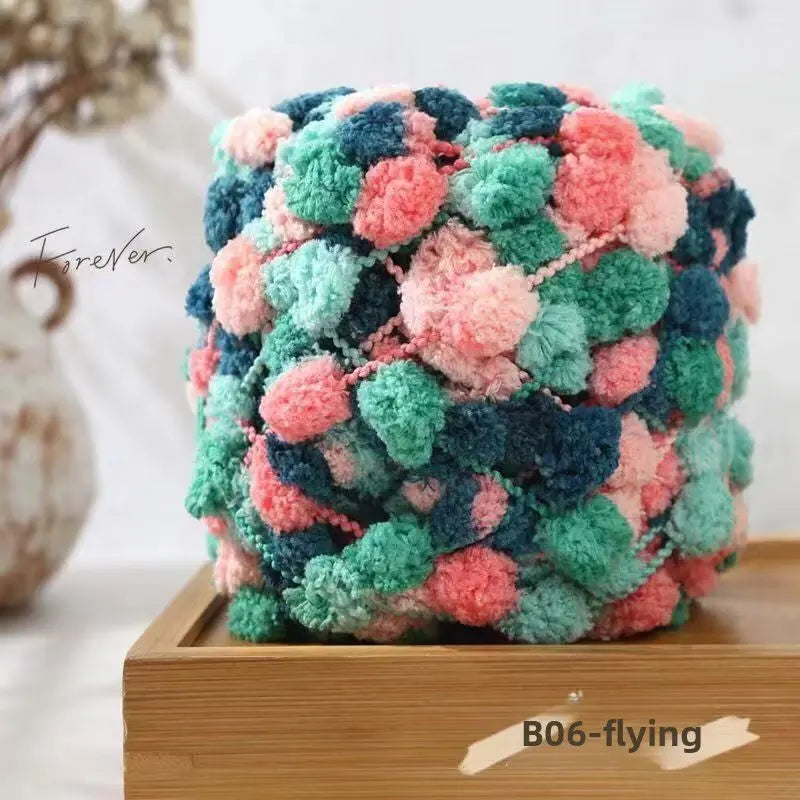 DIY Crochet Wool Ball Yarn