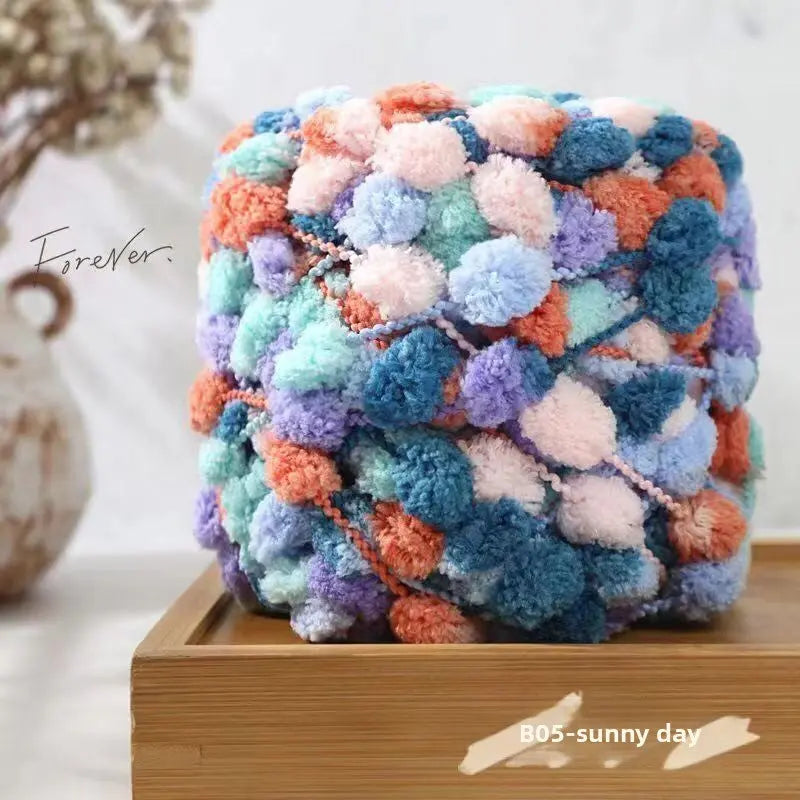 DIY Crochet Wool Ball Yarn