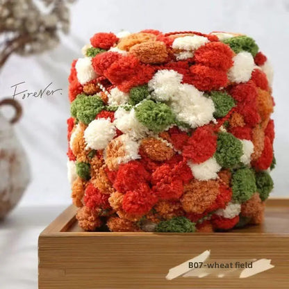 DIY Crochet Wool Ball Yarn