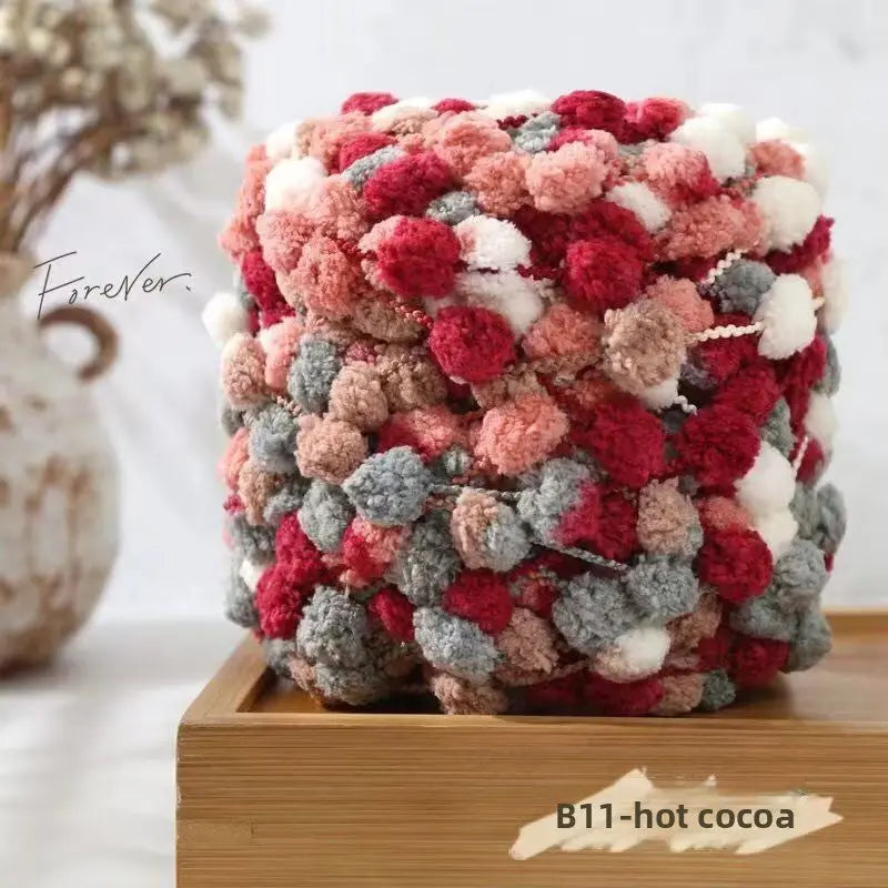 DIY Crochet Wool Ball Yarn