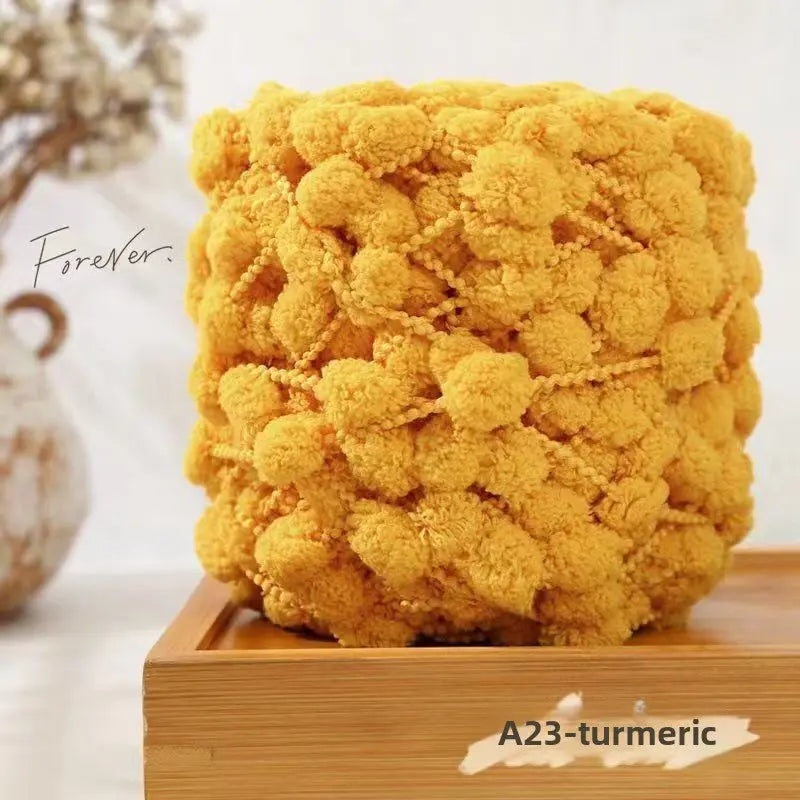 DIY Crochet Wool Ball Yarn