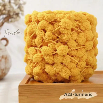 DIY Crochet Wool Ball Yarn