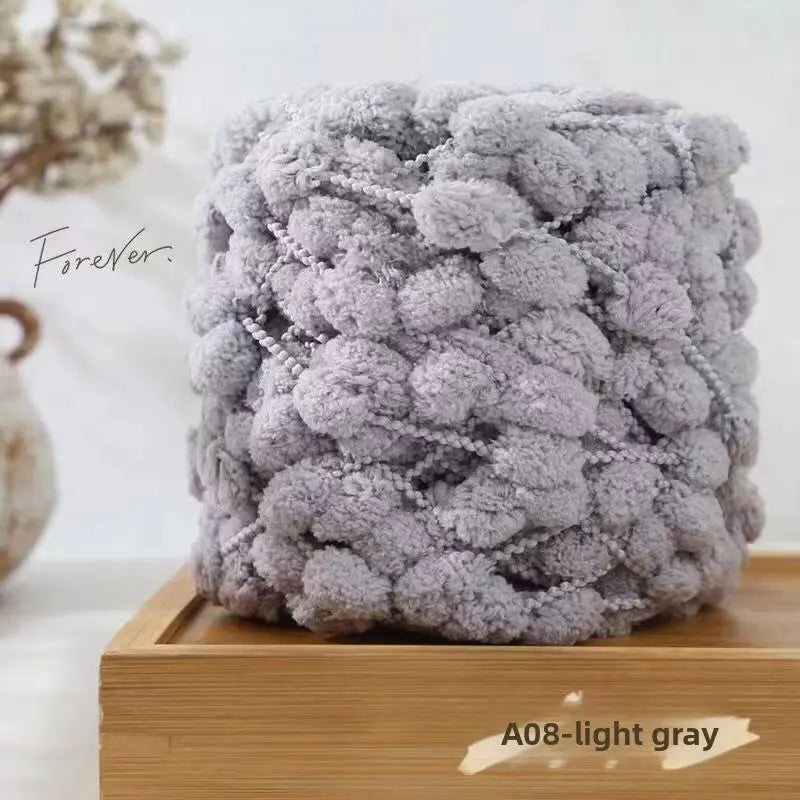 DIY Crochet Wool Ball Yarn