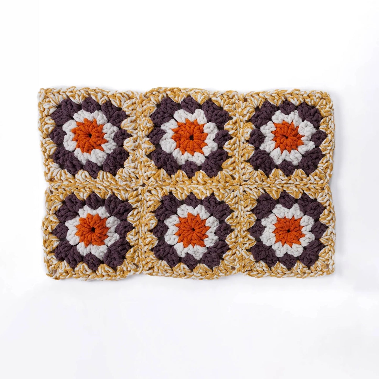 Bernat Gigantic-Granny Crochet Blanket or Rug