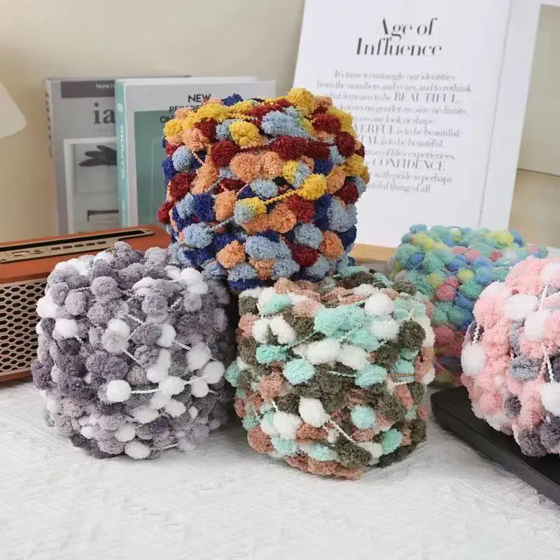DIY Crochet Wool Ball Yarn