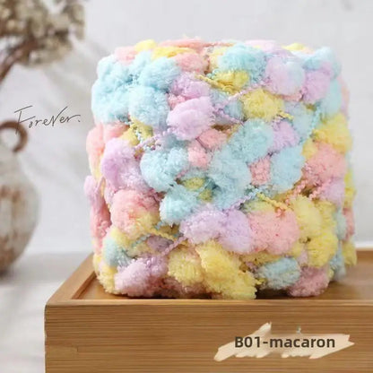 DIY Crochet Wool Ball Yarn