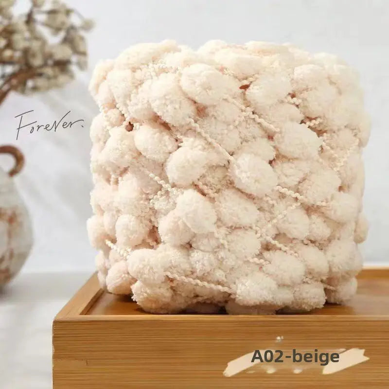 DIY Crochet Wool Ball Yarn