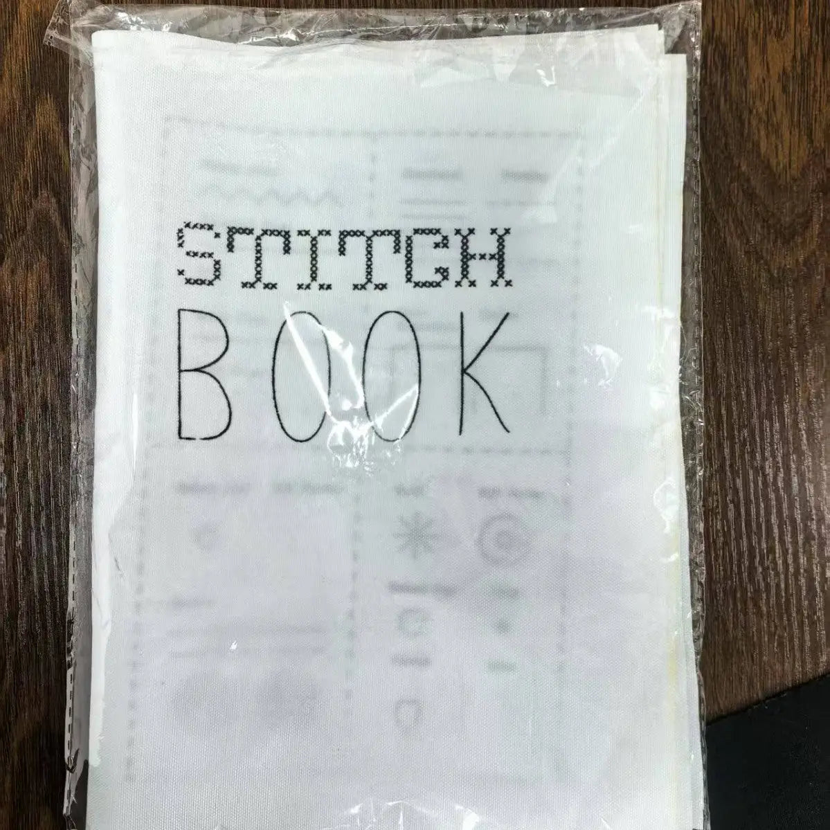 Embroidery Stitch Guide Book with Needlework Kit