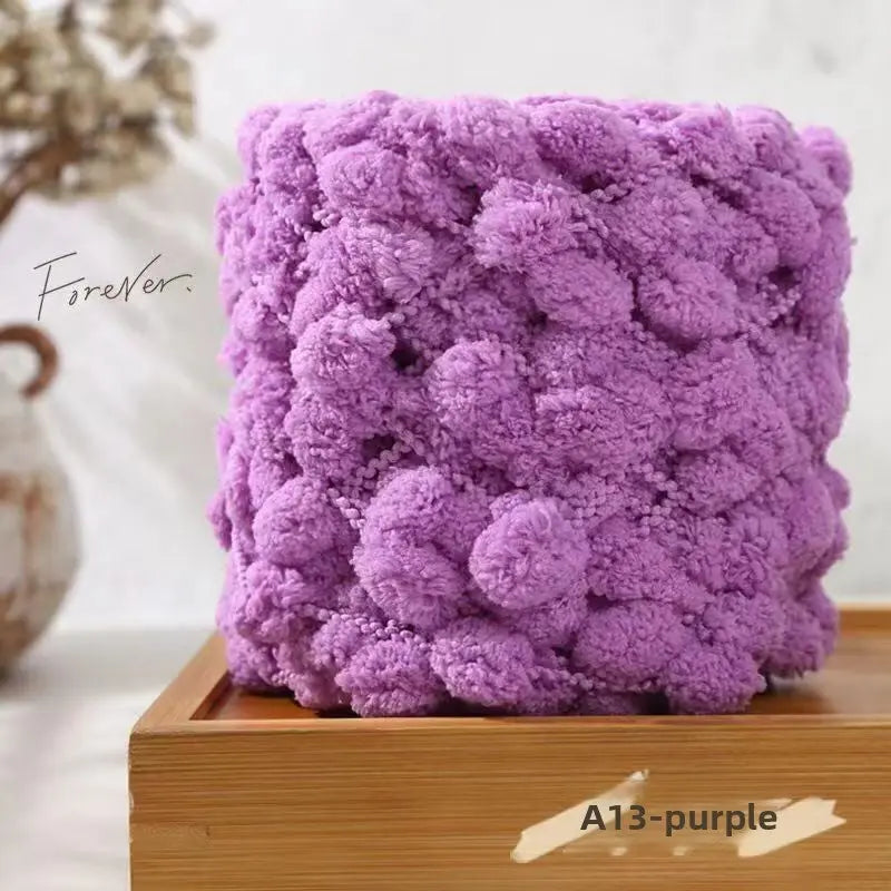 DIY Crochet Wool Ball Yarn