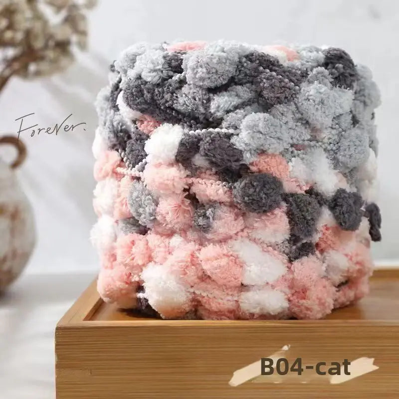 DIY Crochet Wool Ball Yarn