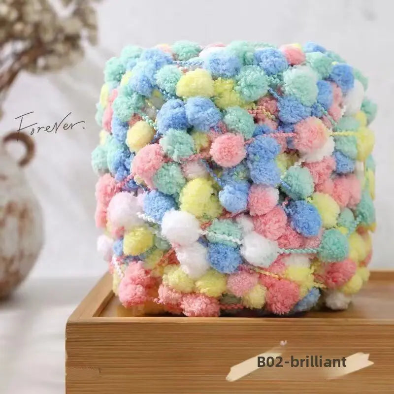 DIY Crochet Wool Ball Yarn