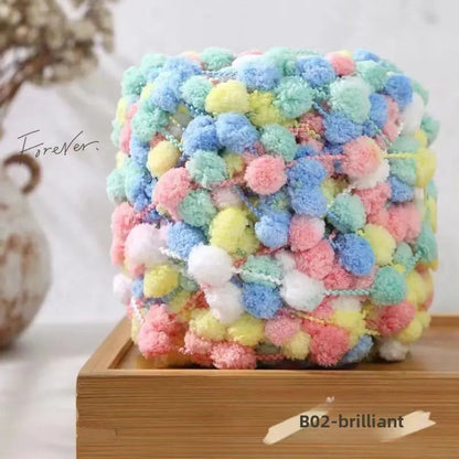 DIY Crochet Wool Ball Yarn