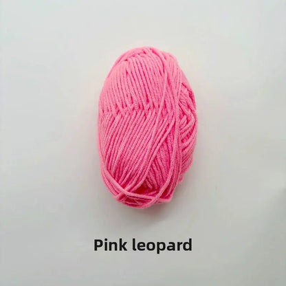 Five-Strand Milk Cotton Yarn for Knitting and DIY Crafts