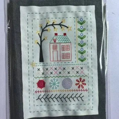 Embroidery Stitch Guide Book with Needlework Kit