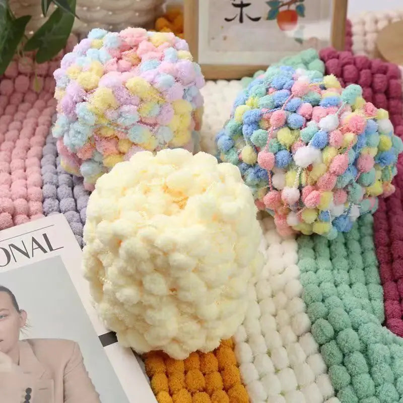 DIY Crochet Wool Ball Yarn
