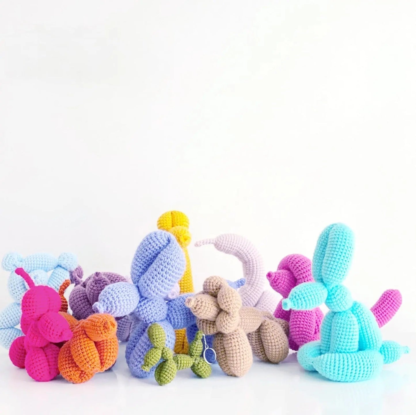 12 Crochet Balloon Animal Patterns – Amigurumi PDF for Beginners