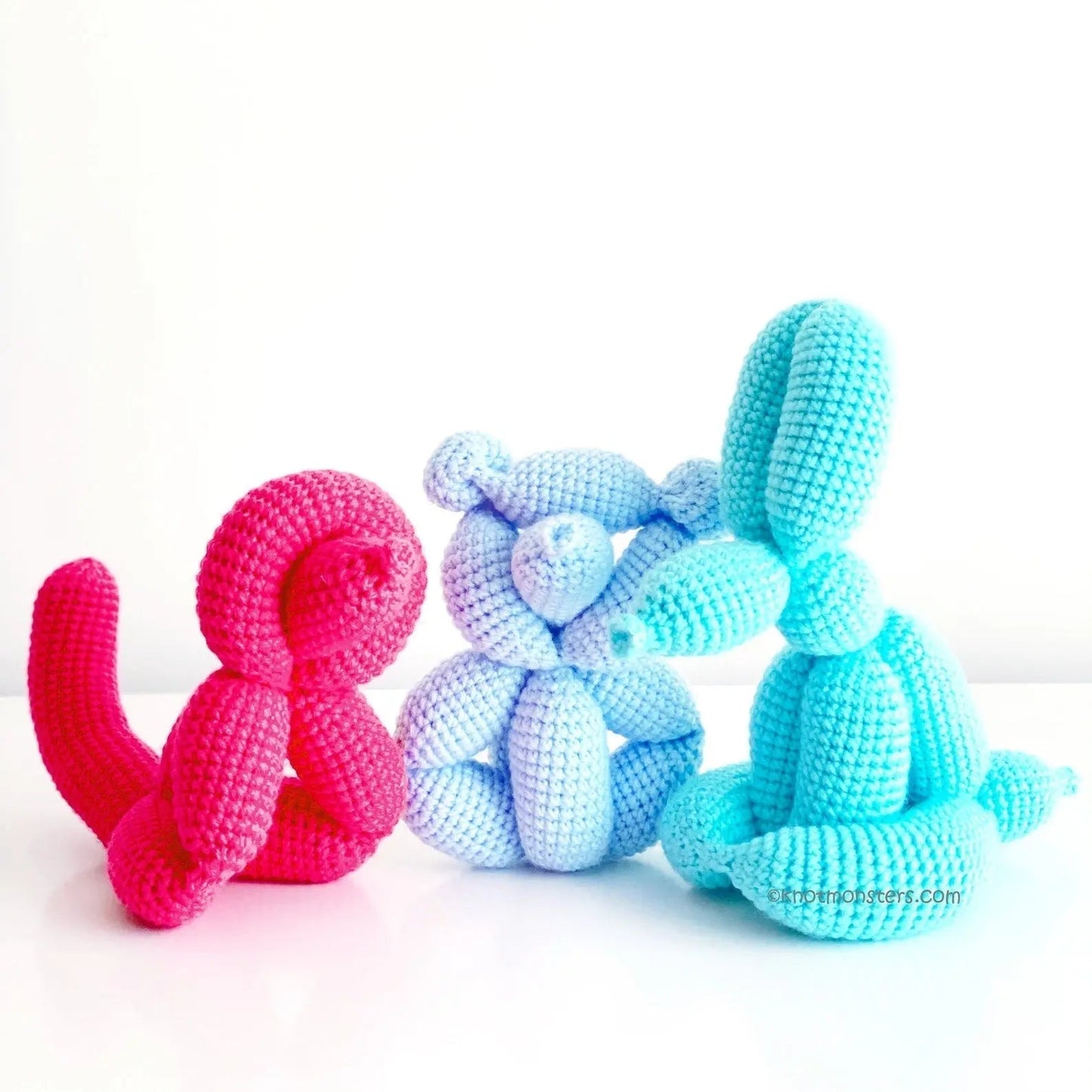 12 Crochet Balloon Animal Patterns – Amigurumi PDF for Beginners
