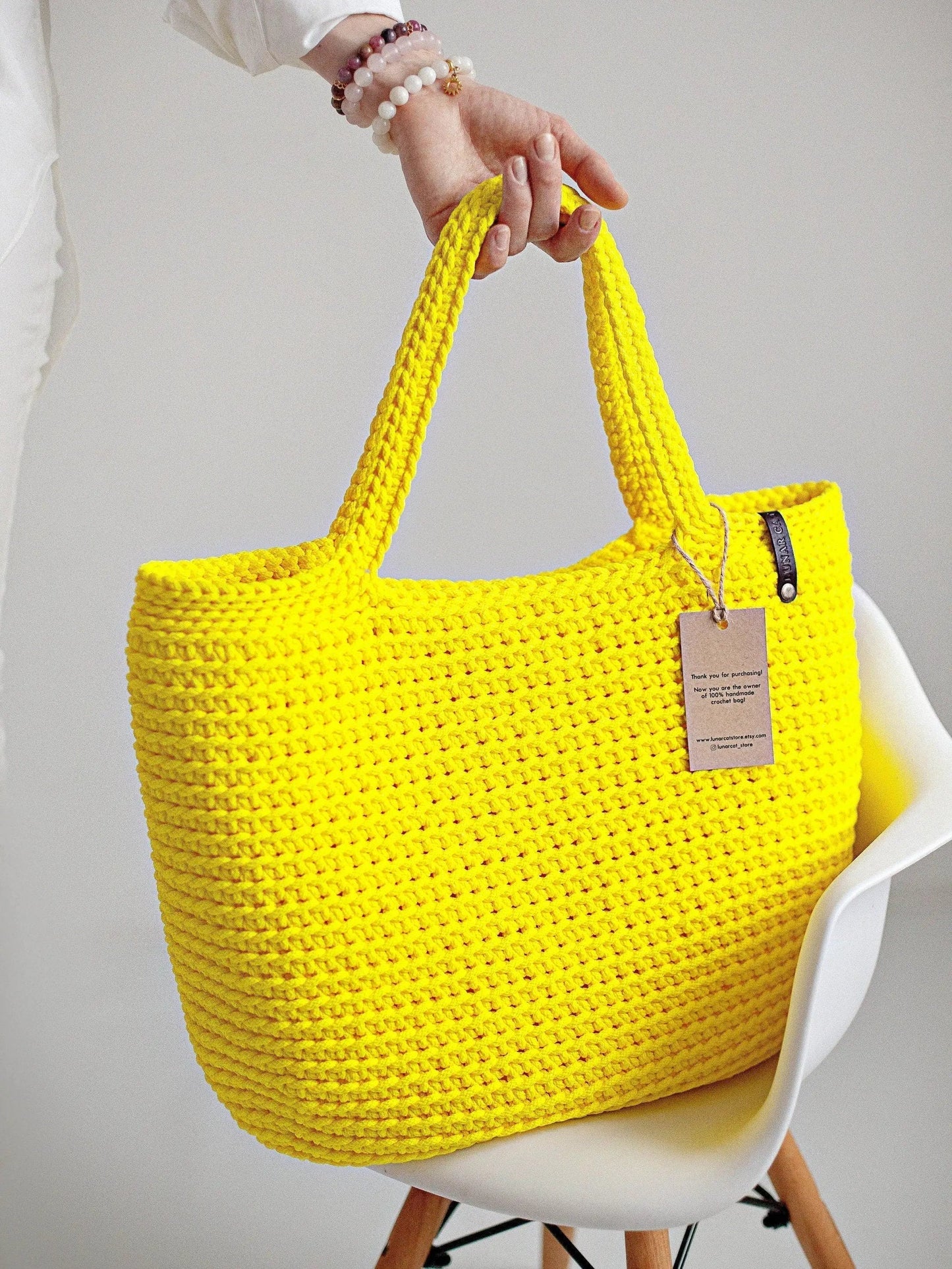 Crochet Bag Pattern XXL size Bag, Pattern PDF