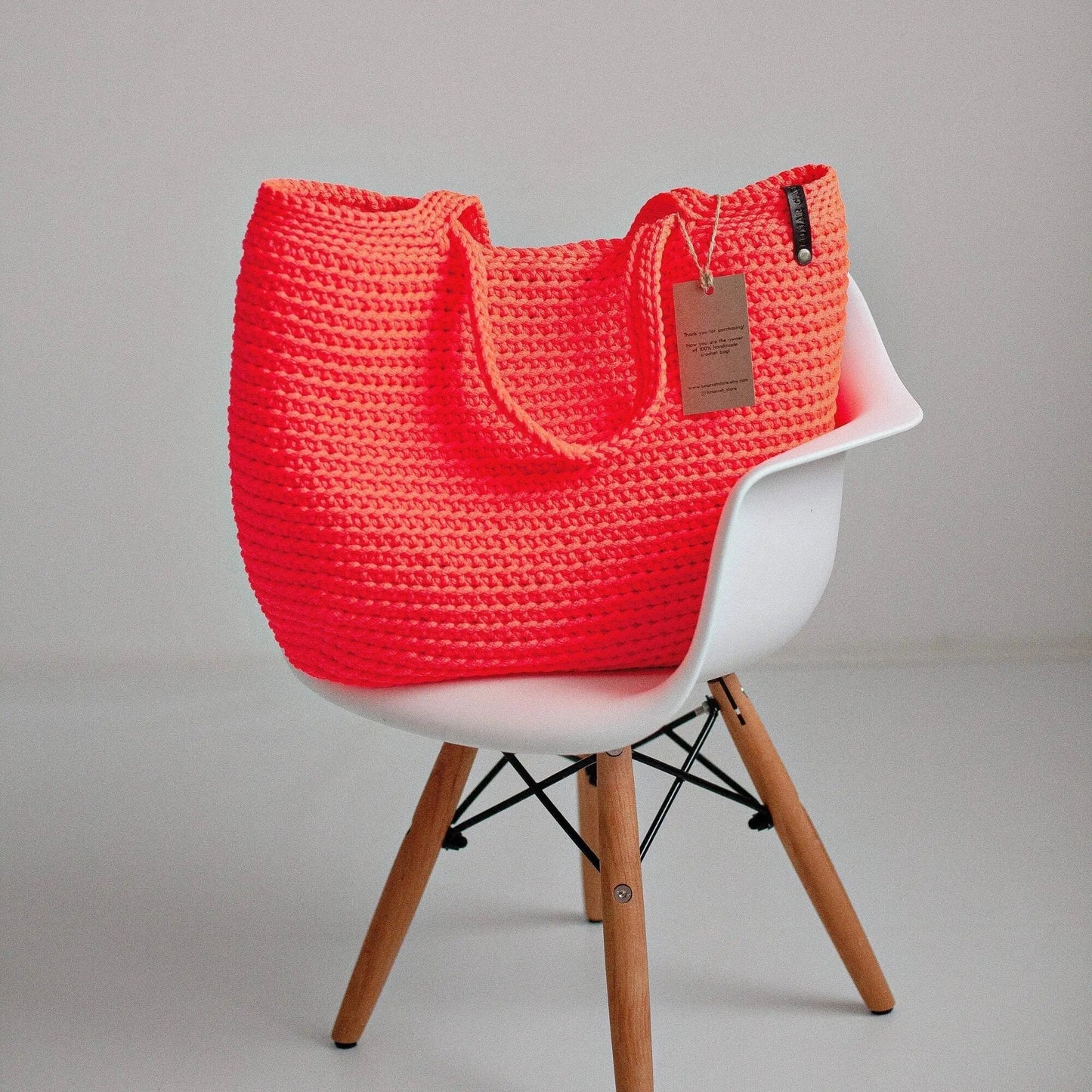 Crochet Bag Pattern XXL size Bag, Pattern PDF