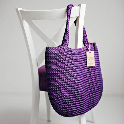 Crochet Bag Pattern XXL size Bag, Pattern PDF