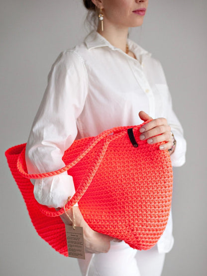 Crochet Bag Pattern XXL size Bag, Pattern PDF