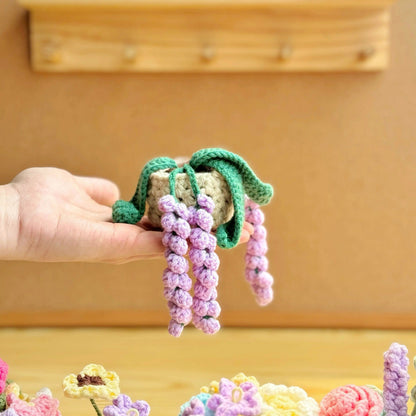 Car Hanging Plant Crochet Pattern - Easy & Creative Design