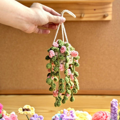 Car Hanging Plant Crochet Pattern - Easy & Creative Design