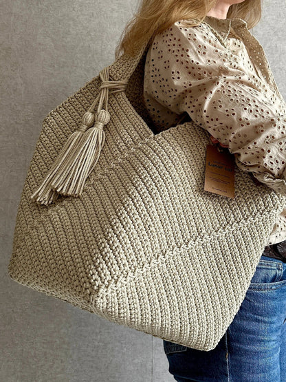 Reusable Crochet Tote Bag Pattern