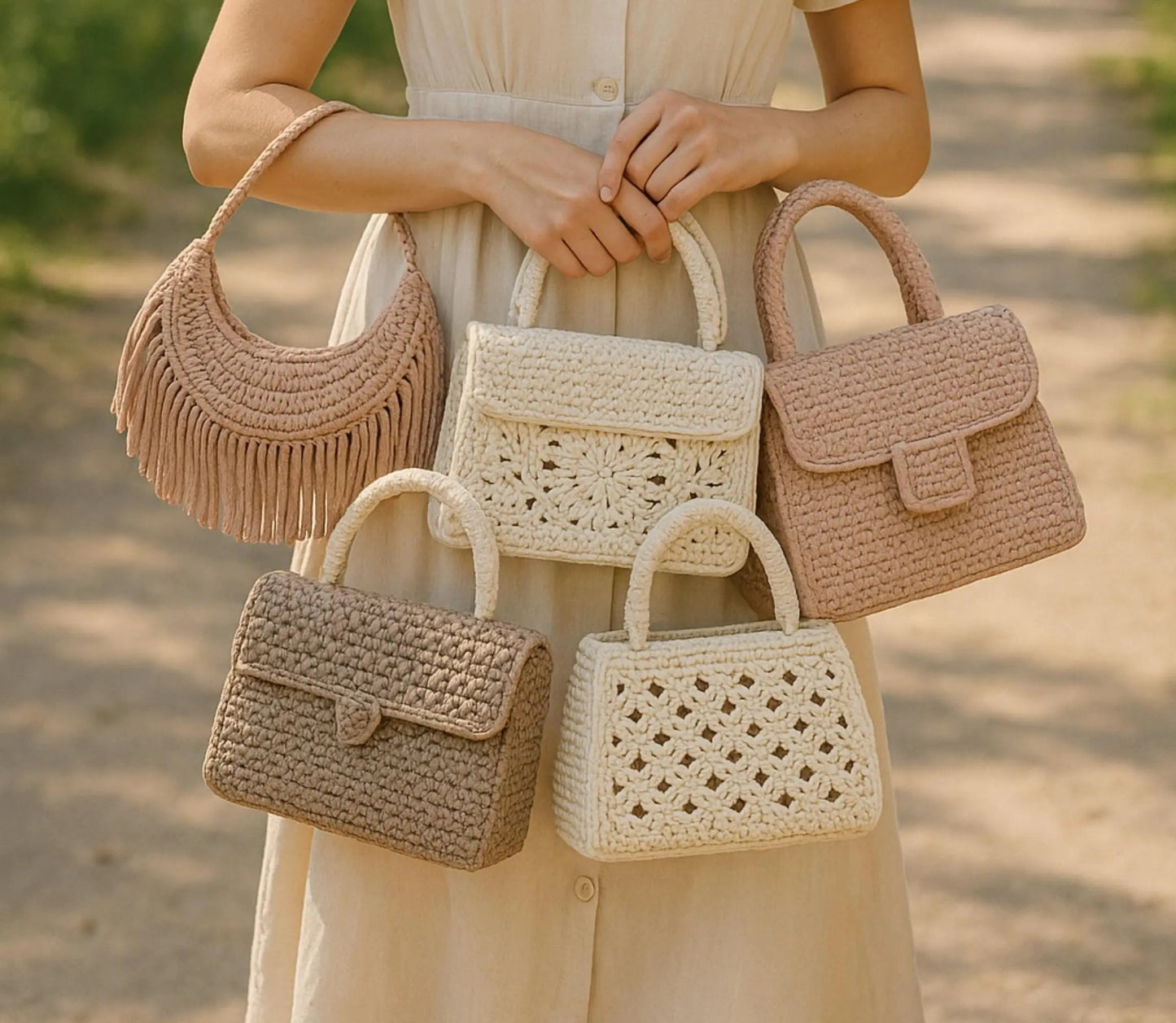 100 Luxury Crochet Handbag Patterns
