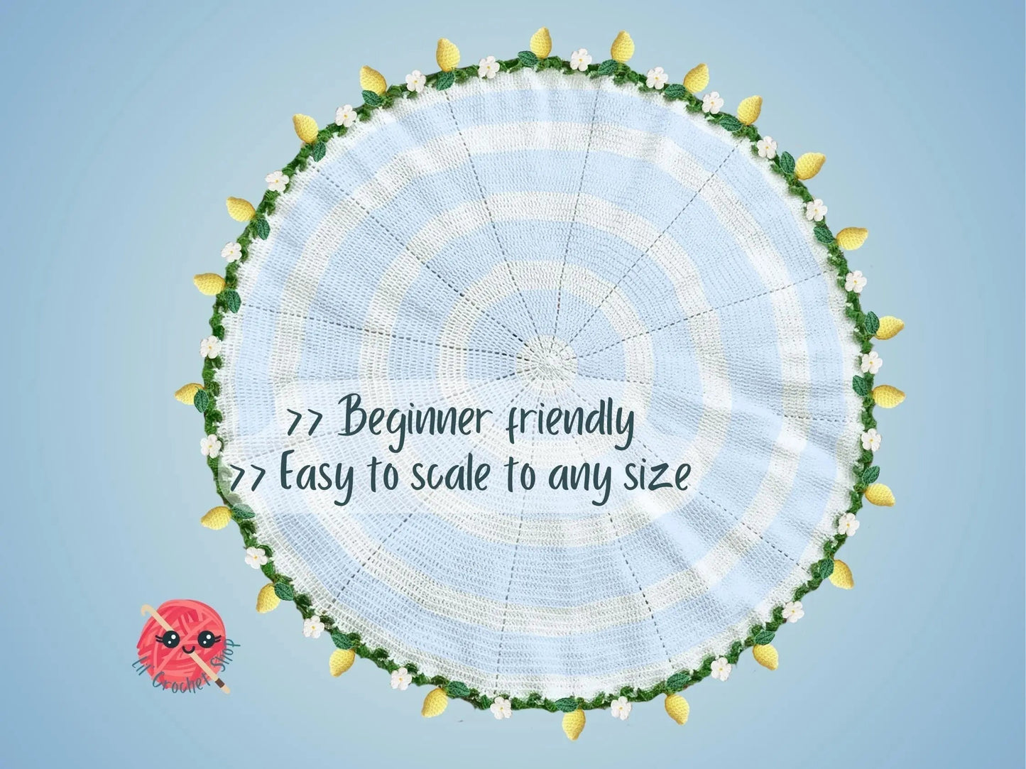 4 in 1 Bouquet Blanket Pattern Bundle Flower